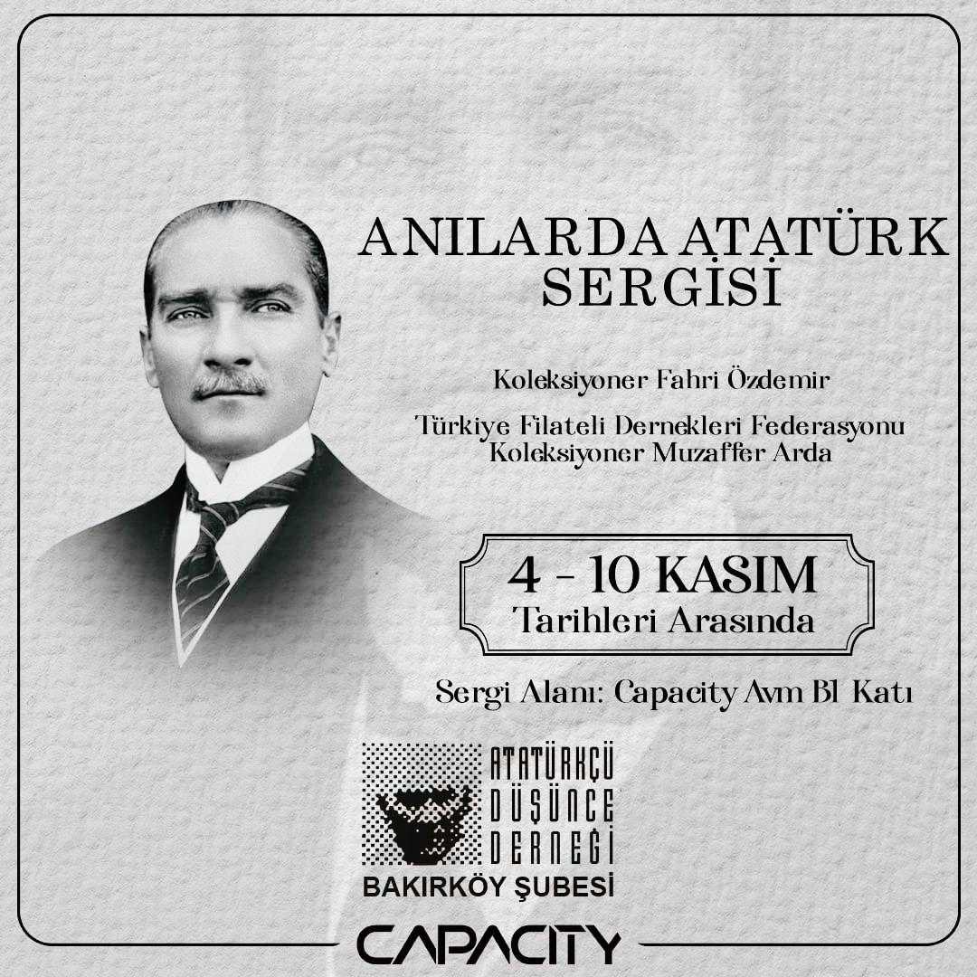 **Bakırköy’de “Anılarda Atatürk” Sergisine Yoğun İlgi